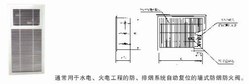 FYFH-SFVMD自动复位墙式防烟防火阀