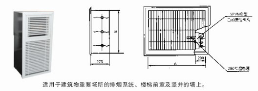 PZK-SFMD自动复位多叶排烟/送风口